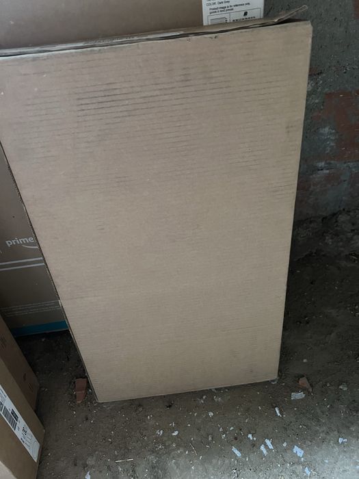 Mesa de cabeceira, branco, 40x36 cm