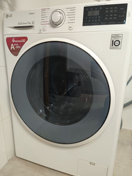 Pralka LG Inverter Direct Drive 7kg
Kupiona w 2017r