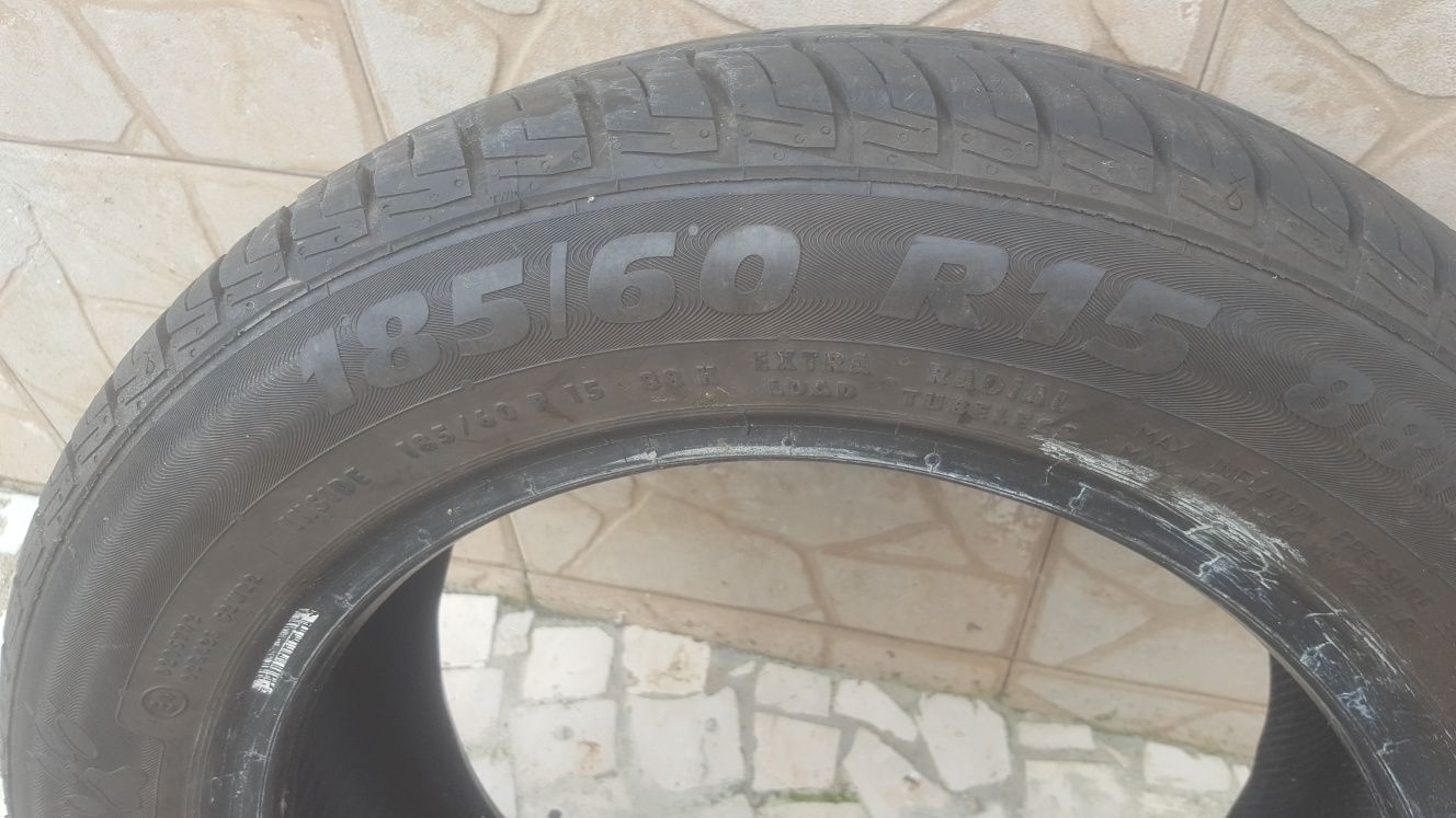 1 pneu  185 /60 R /15  teve pouco uso