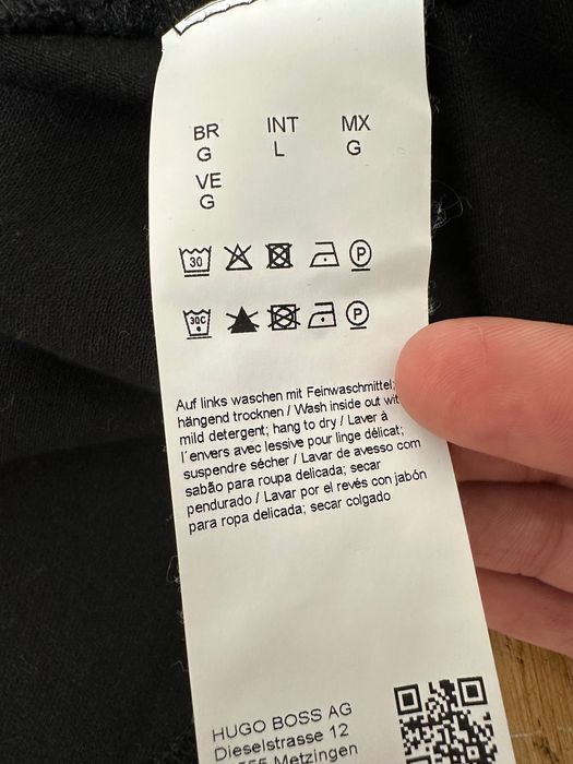 Мужское поло Л размер / Hugo Boss / Slim Fit /