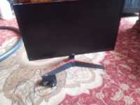 Monitor LG czarno czerwony