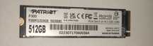 SSD m.2 NVMe 512 гб Patriot Hynix відмінний