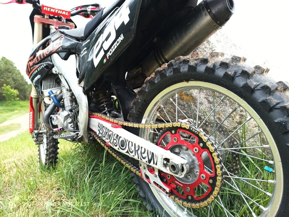 Cross honda crf 450