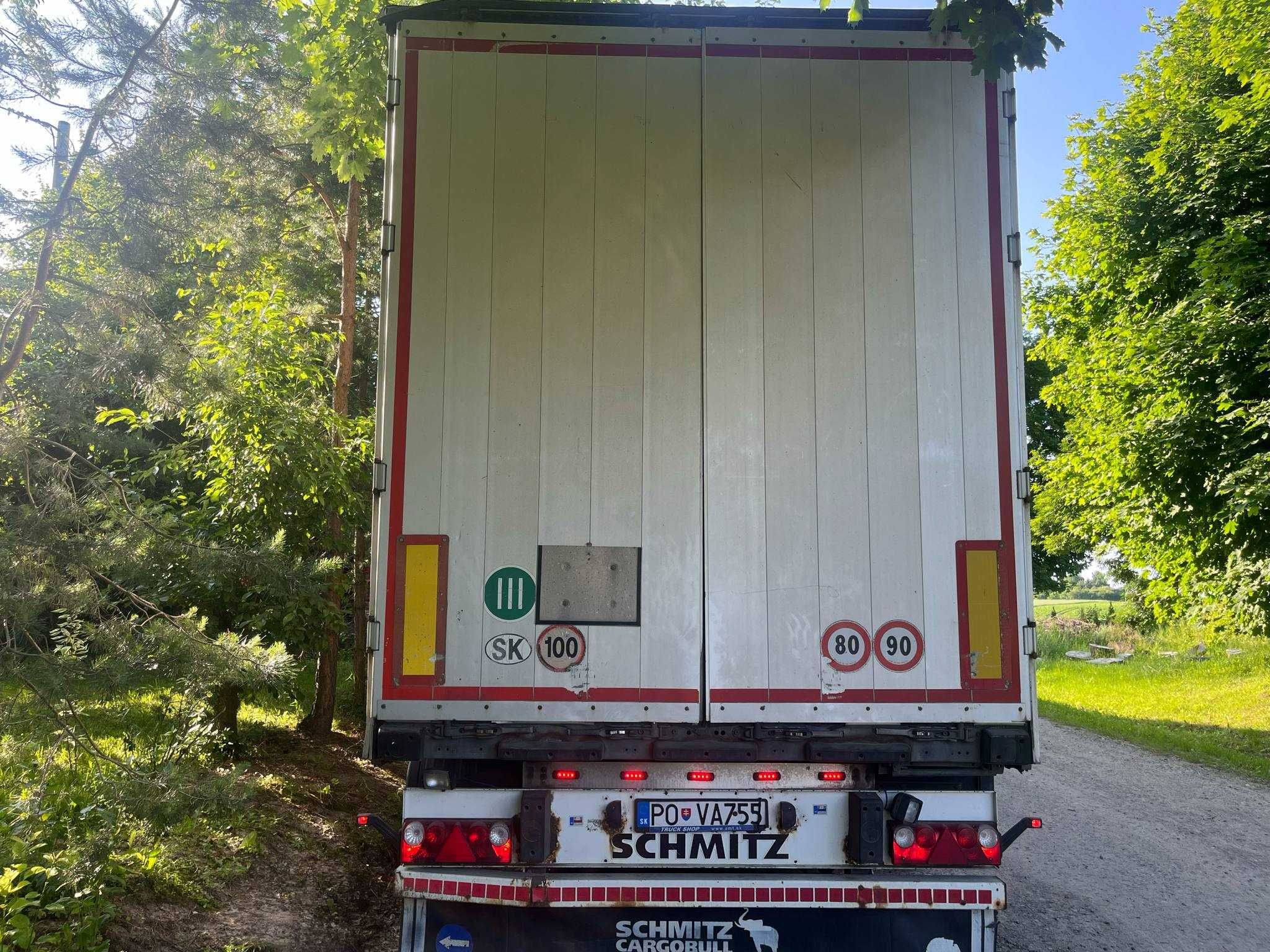 Scania 480 V8 + Naczepa Schmitz mulda