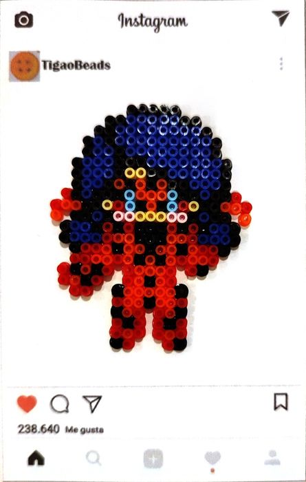 Porta Chaves em Hama Beads