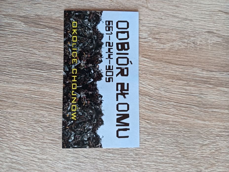 Za darmo odbiore złom mogę odrobić za drobna prace