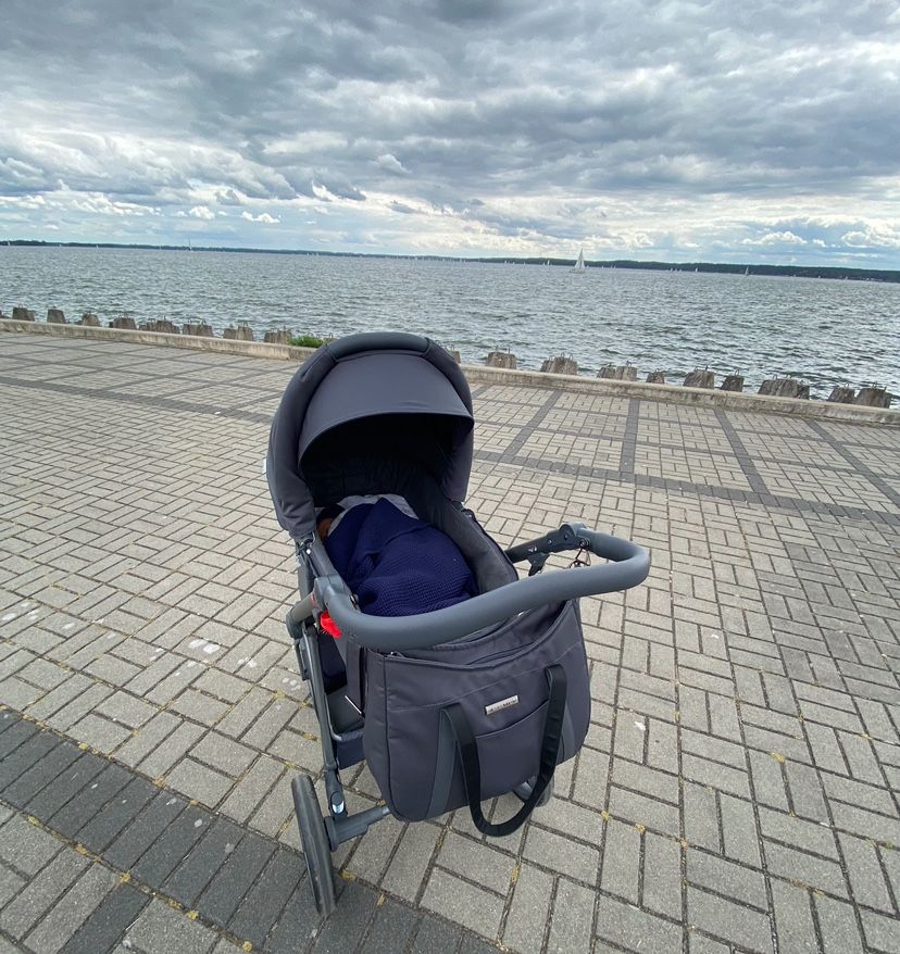 BEBETTO FLAVIO wózek 3w1 z fotelikiem Cybex (plus baza isofix)