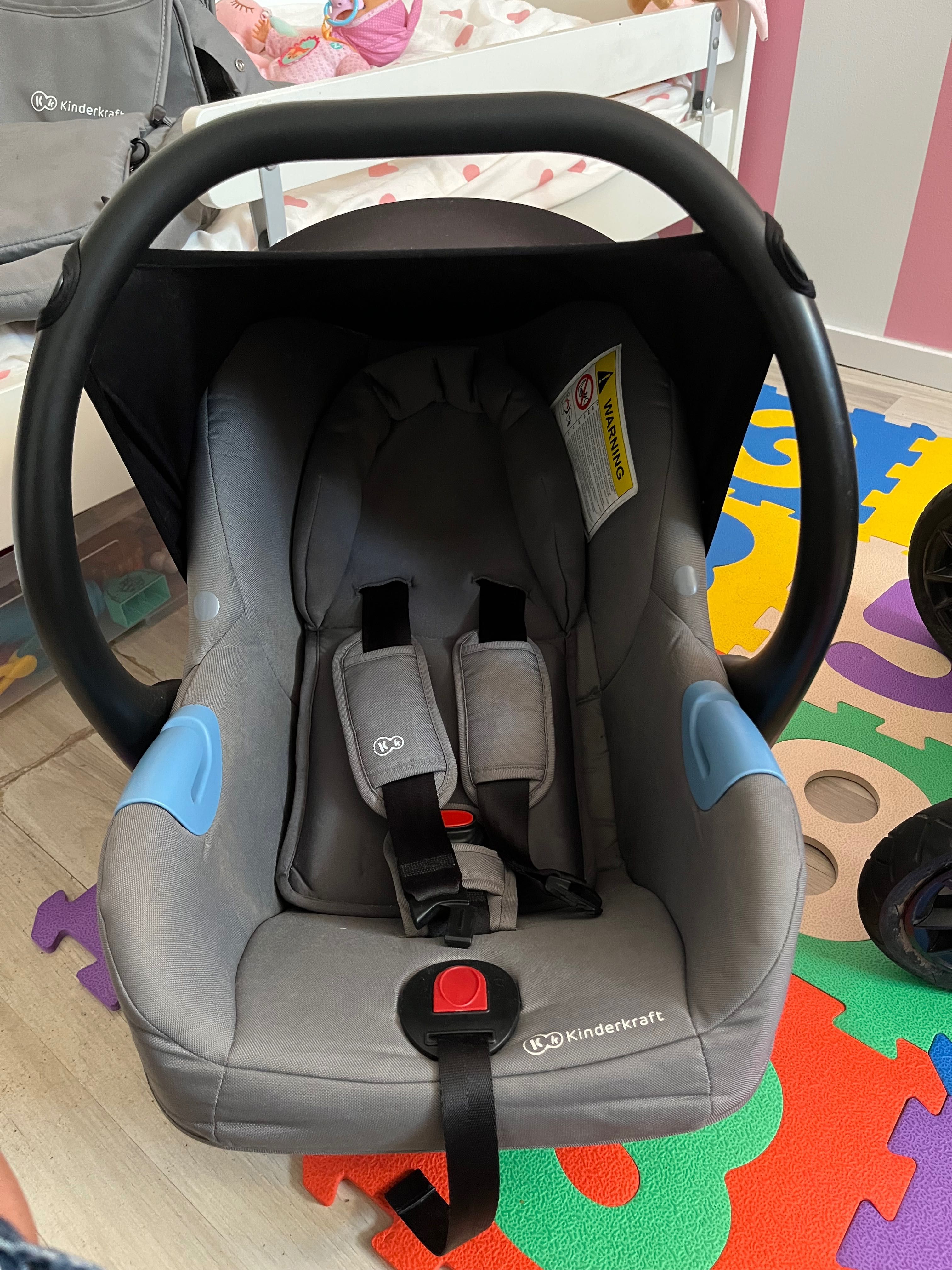 Carrinho bebé kinderkraft 3 em 1