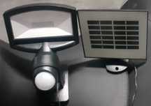 Projector solar óptimo para a sua varanda ou terraço.