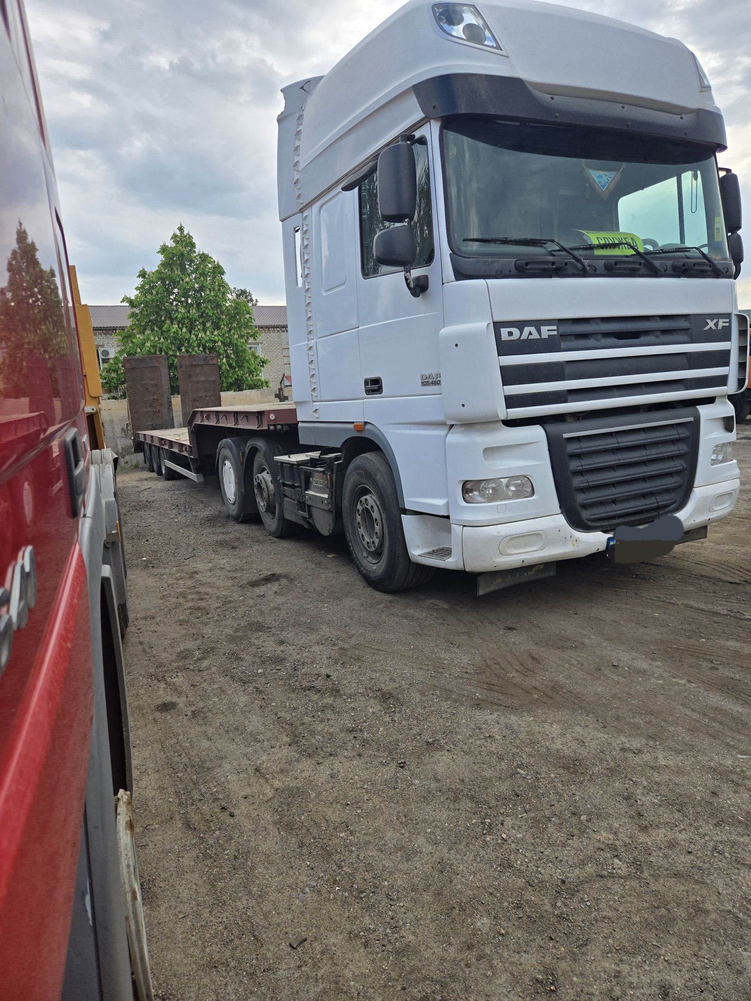 DAF FTG XF105 вместе с прицепом
