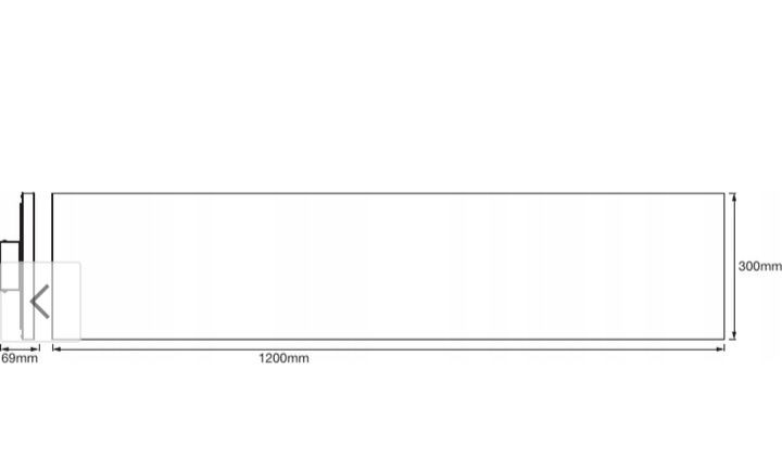 Panel LED 40W CCT SMART+ WiFi 120X30cm ledvance