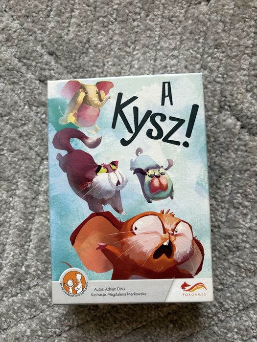 Zestaw dwóch gier planszowa i karciana 4+