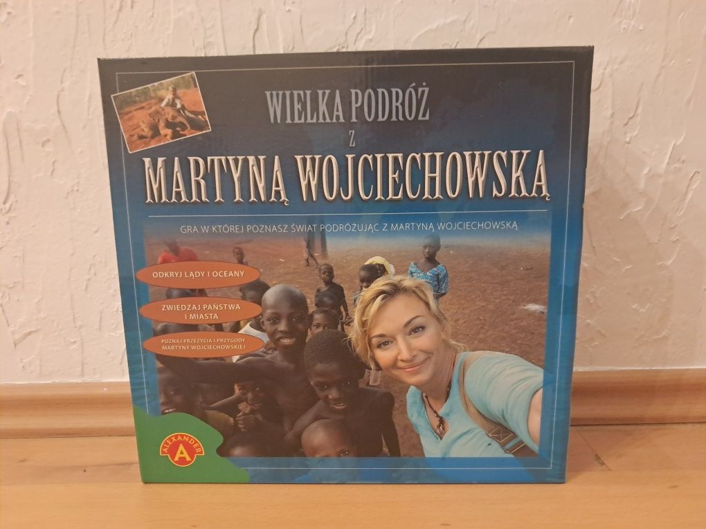 Wielka podróż z Martyną Wojciechowską gra planszowa