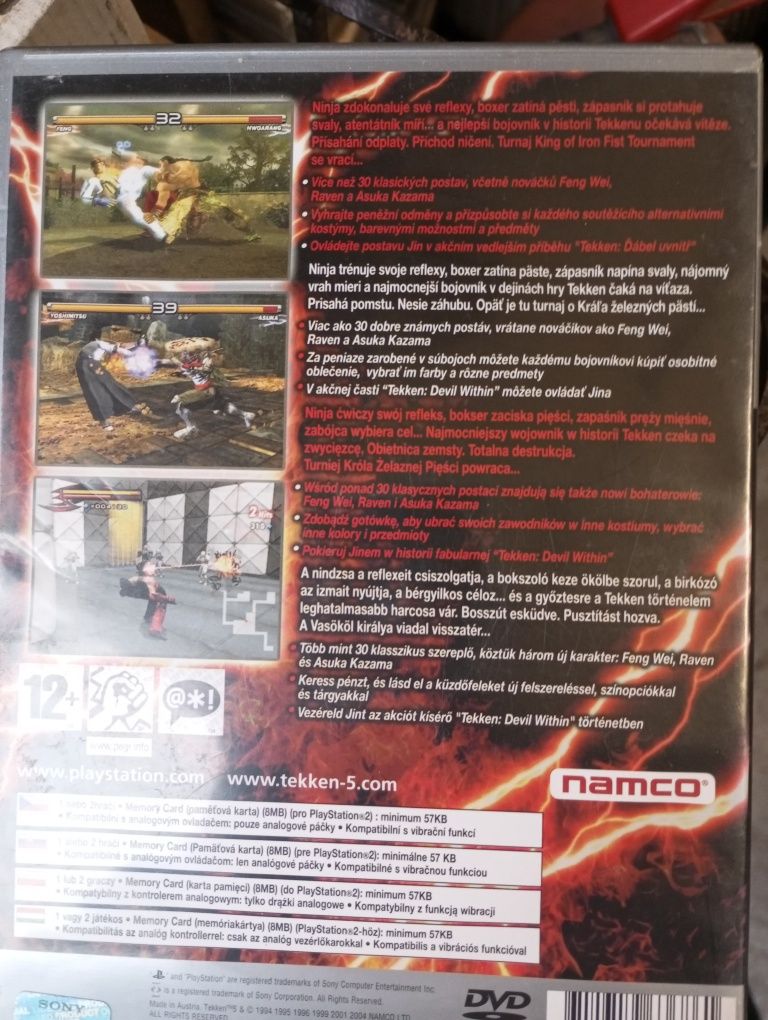 Gra Play Station 2 - Tekken 5