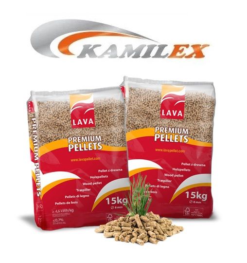 Pellet LAVA - KAMILEX dystrybutor pelletu !!!  NAJTANIEJ !!!