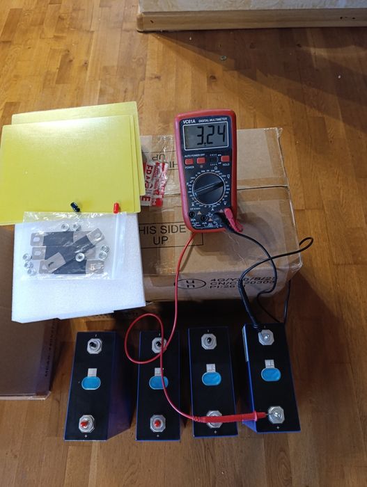 LiFePo4 Акумулятори комірки Eve MB31 314Ah 3,2 B  8000 циклів (Клас А)