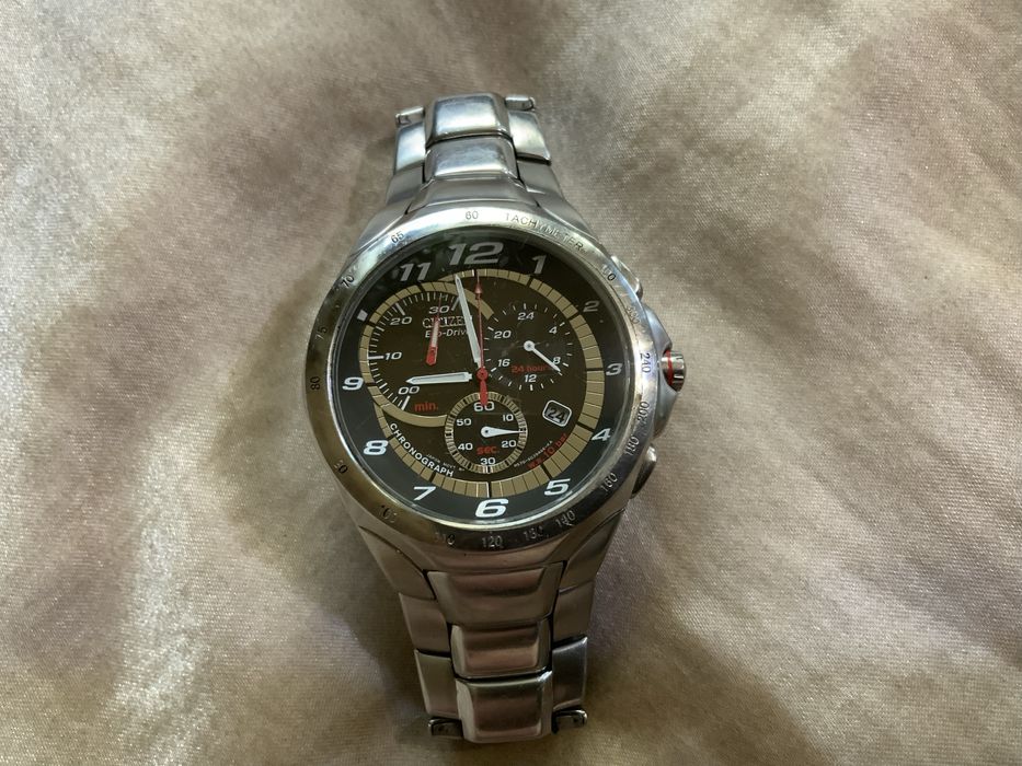 Хронограф Citizen Eco Drive CTZ-B8084 WR100. Оригинал !