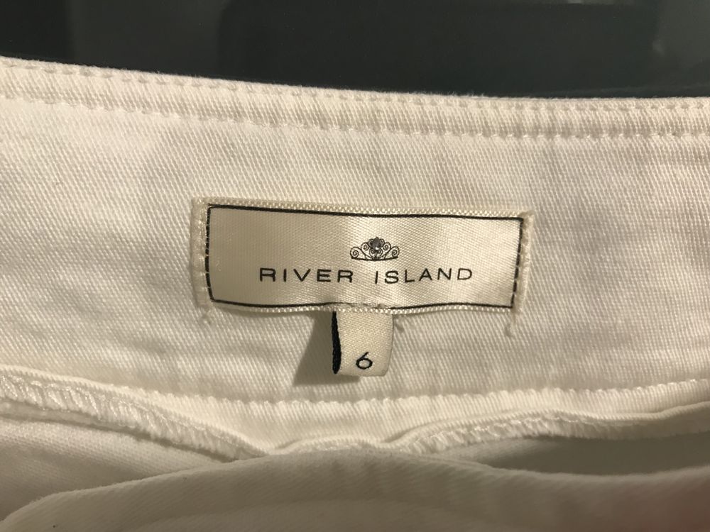 Spodnie jeans river Island xs