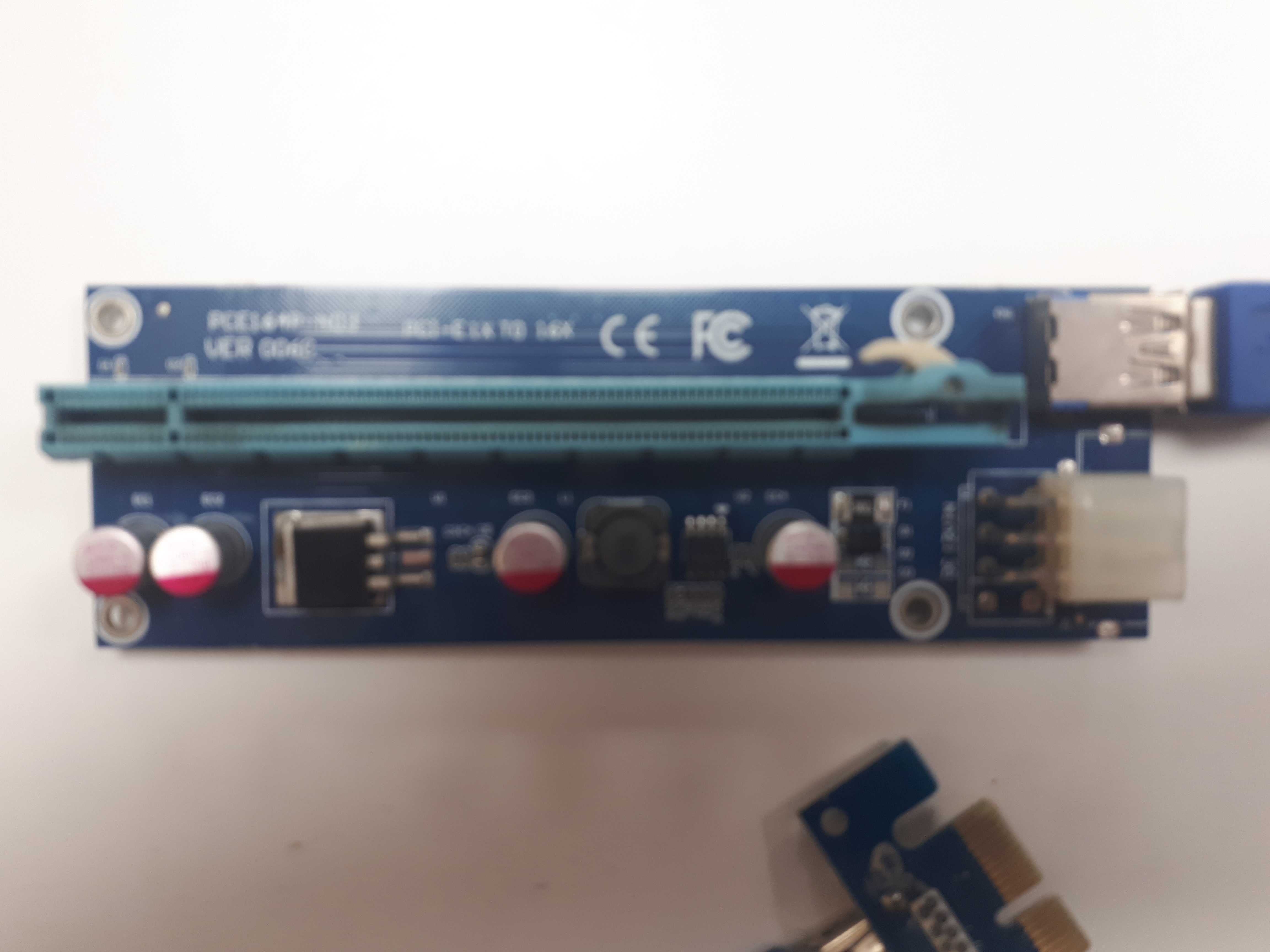 Riser PCI-E 1x to 16x - adapter mining USB 3.0