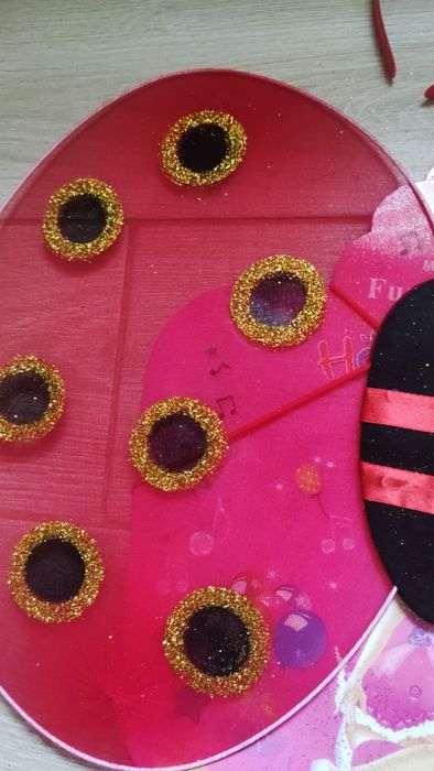 Костюм божої корівки, бедрика, набір сонечка. Леді Баг . Карнавальний