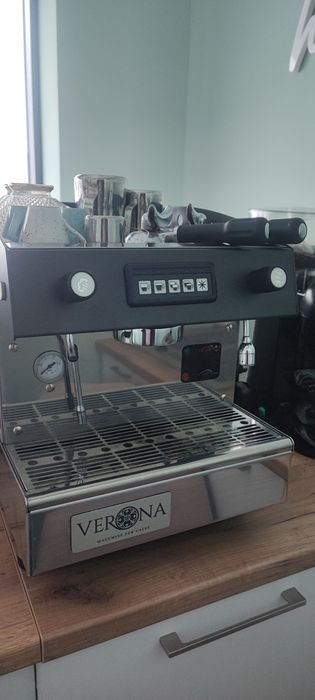 IGŁA Ekspres kolbowy Hendi Verona z akcesoriami + młynek