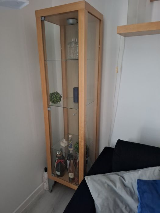 Komplet mebli IKEA szafka pod telewizor komoda witryna