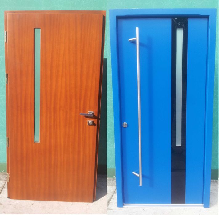 - 50 % Wyprzedaż Drzwi Drewniane 70/82 mm Zewnętrzne 98/101/102x208/9
