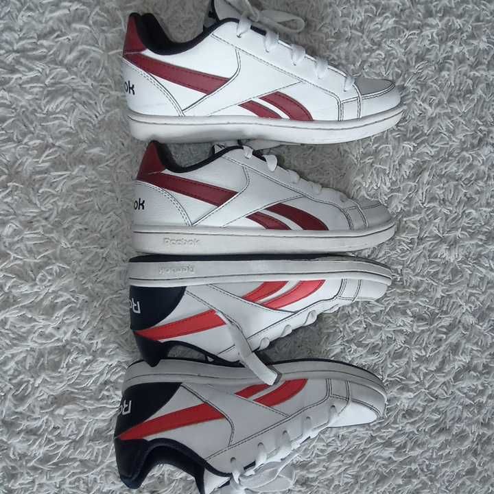 2 pary skórzane adidasy REEBOK bliźniaki, bliźnięta r. 35