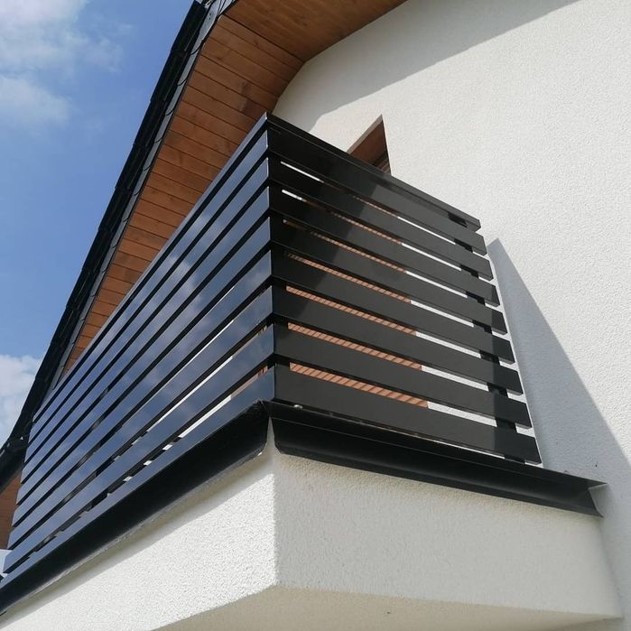 Balustrady nierdzewne/malowane proszkowo