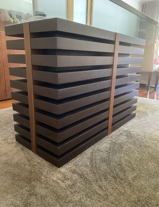 Mesa Jantar Vidro com 6 cadeiras