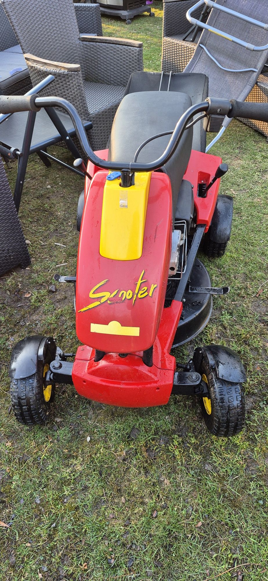 Traktorek kosiarka Wolf scooter