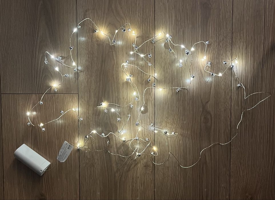 STRALA LED - owy łańcuch na baterie