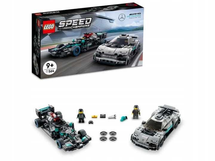 Конструктор LEGO 76909 Mercedes-AMG F1 W12 E та Mercedes-AMG ONE