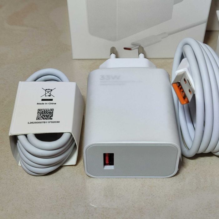 Турбо Швидка Зарядка 33W MDY-11-EZ Xiaomi + кабель Оригінал! 67W, 120W