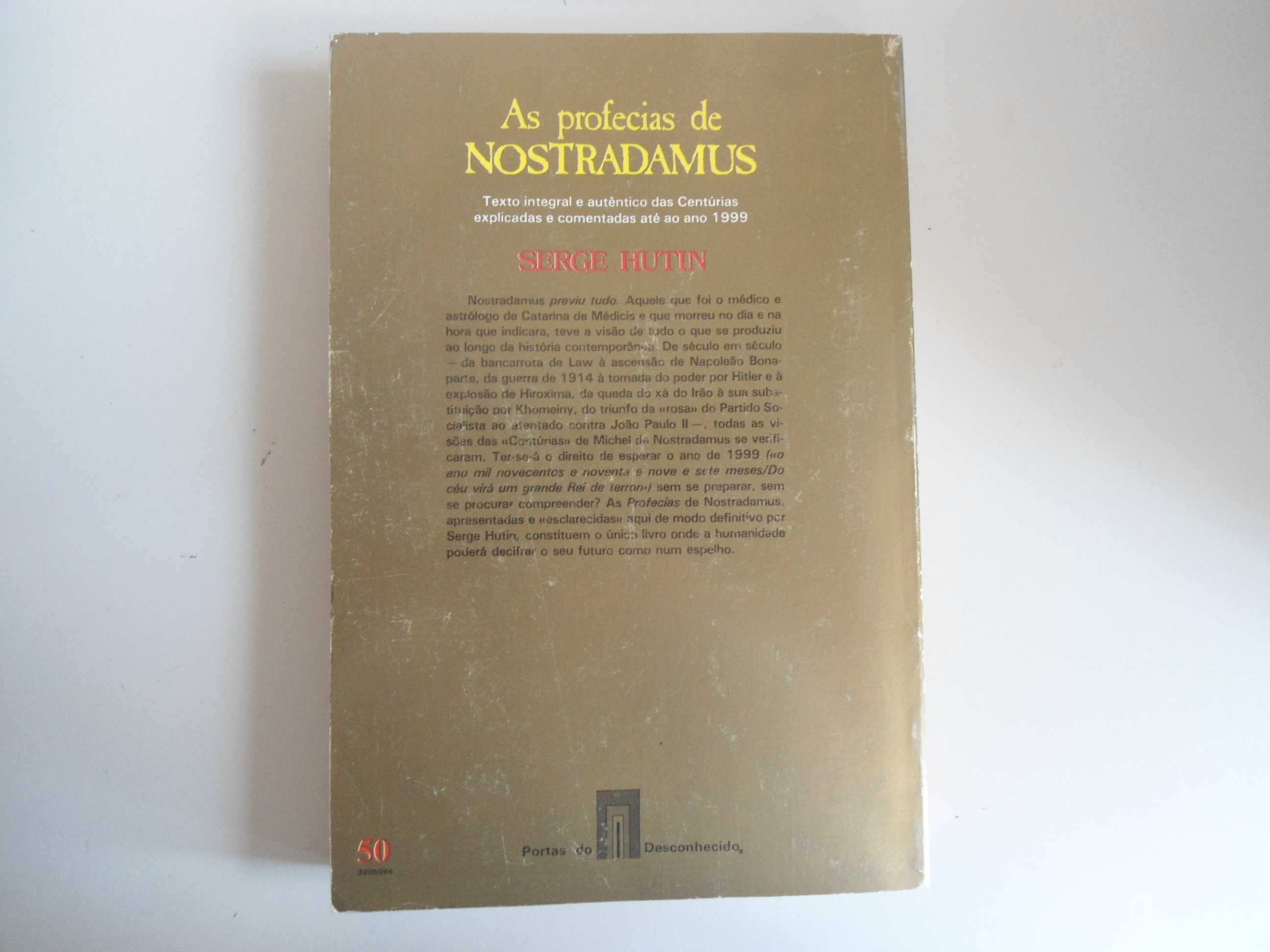 As Profecias de Nostradamus de Serge Hutin