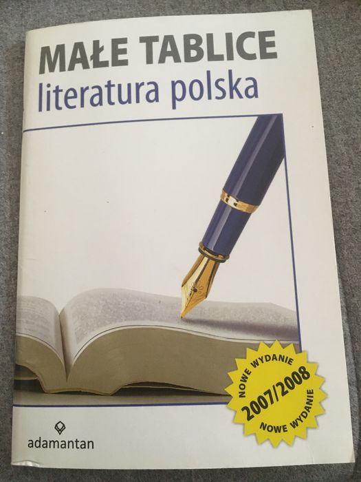 Małe tablice literatura polska