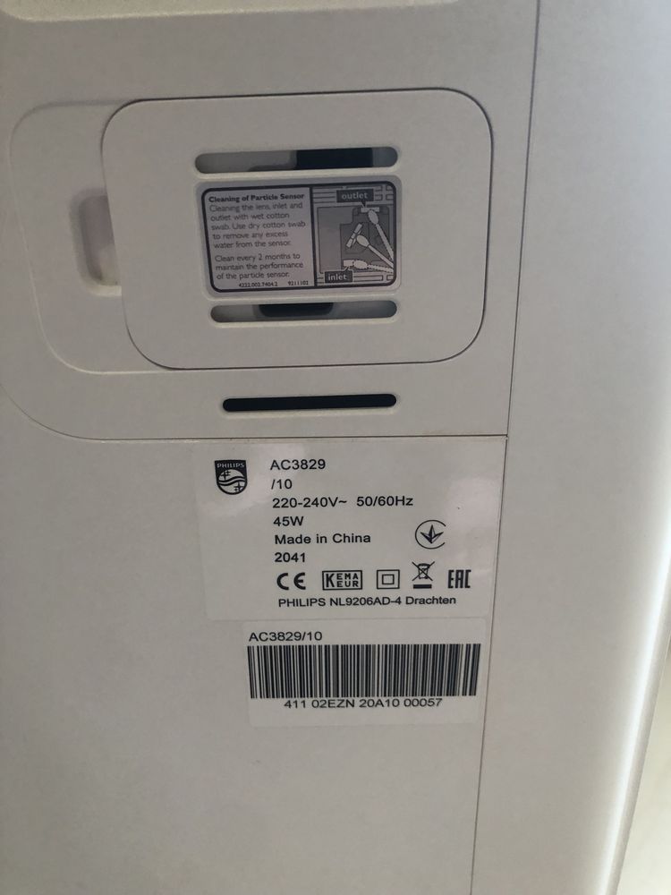 Oczyszczacz i nawilżacz 2w1 Philips AC3829/10.