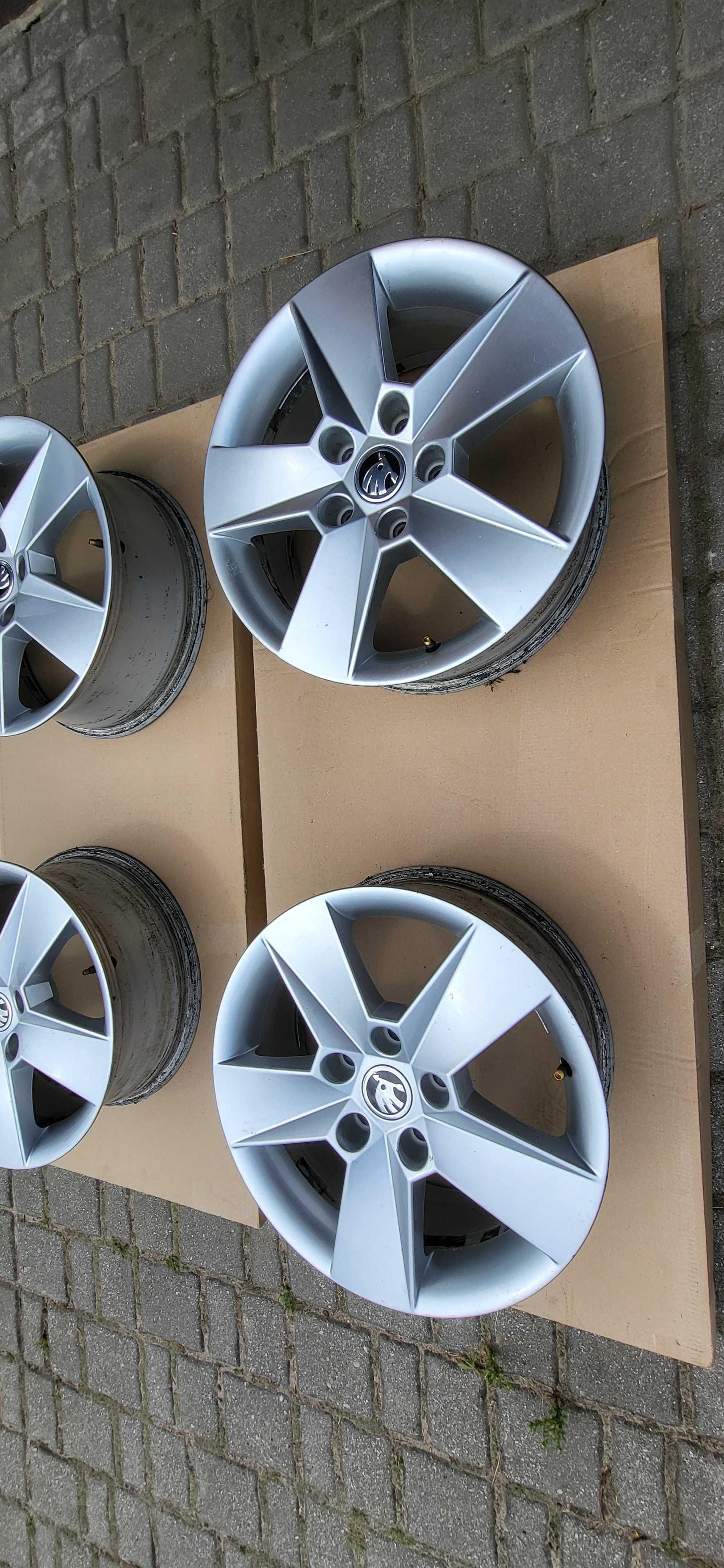 Alufelgi oryginalne 16" Skoda