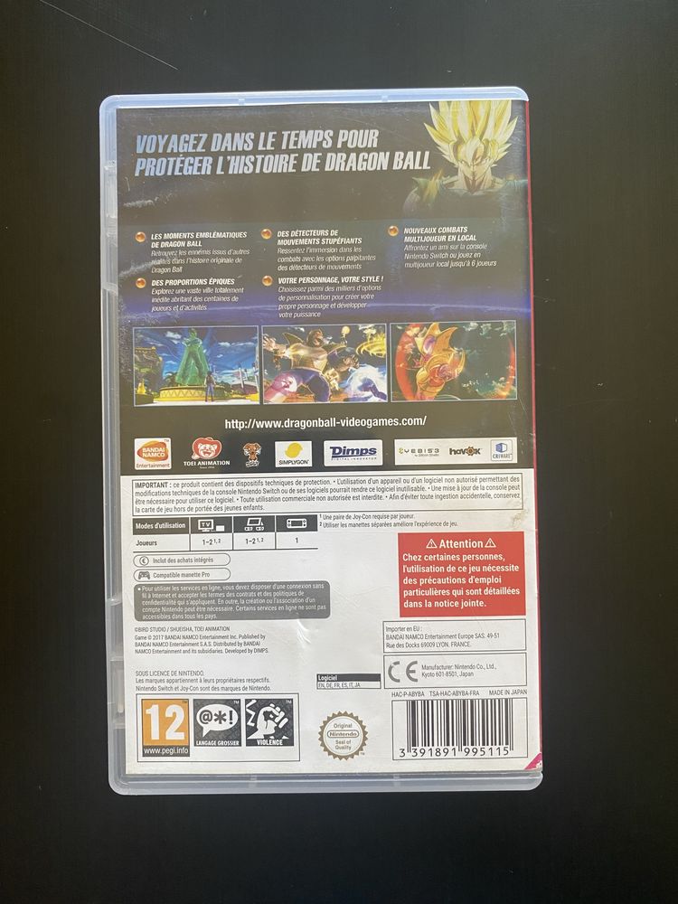 Jogo Dragon Ball Xenoverse 2 Nintendo Switch Usado