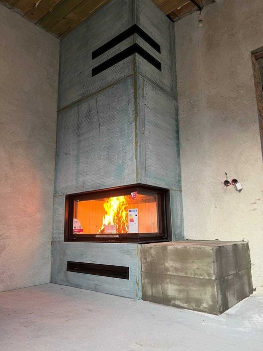 Продаж та монтаж камінів ,печей,є всі комплектуючі за вигідною ціною