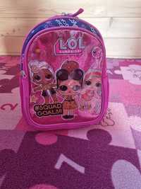 Śliczny plecak dla dziewczynki L.O.L. Surprise 26x22x10 cm jak nowy