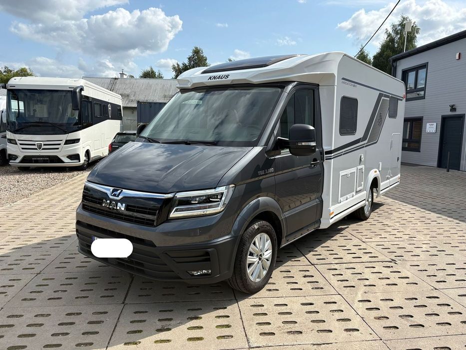 KNAUS VAN TI MAN 640 MEG VANSATION  Mega okazja! Stan jako nowy! Full wyposażenie, podwozie MAN!