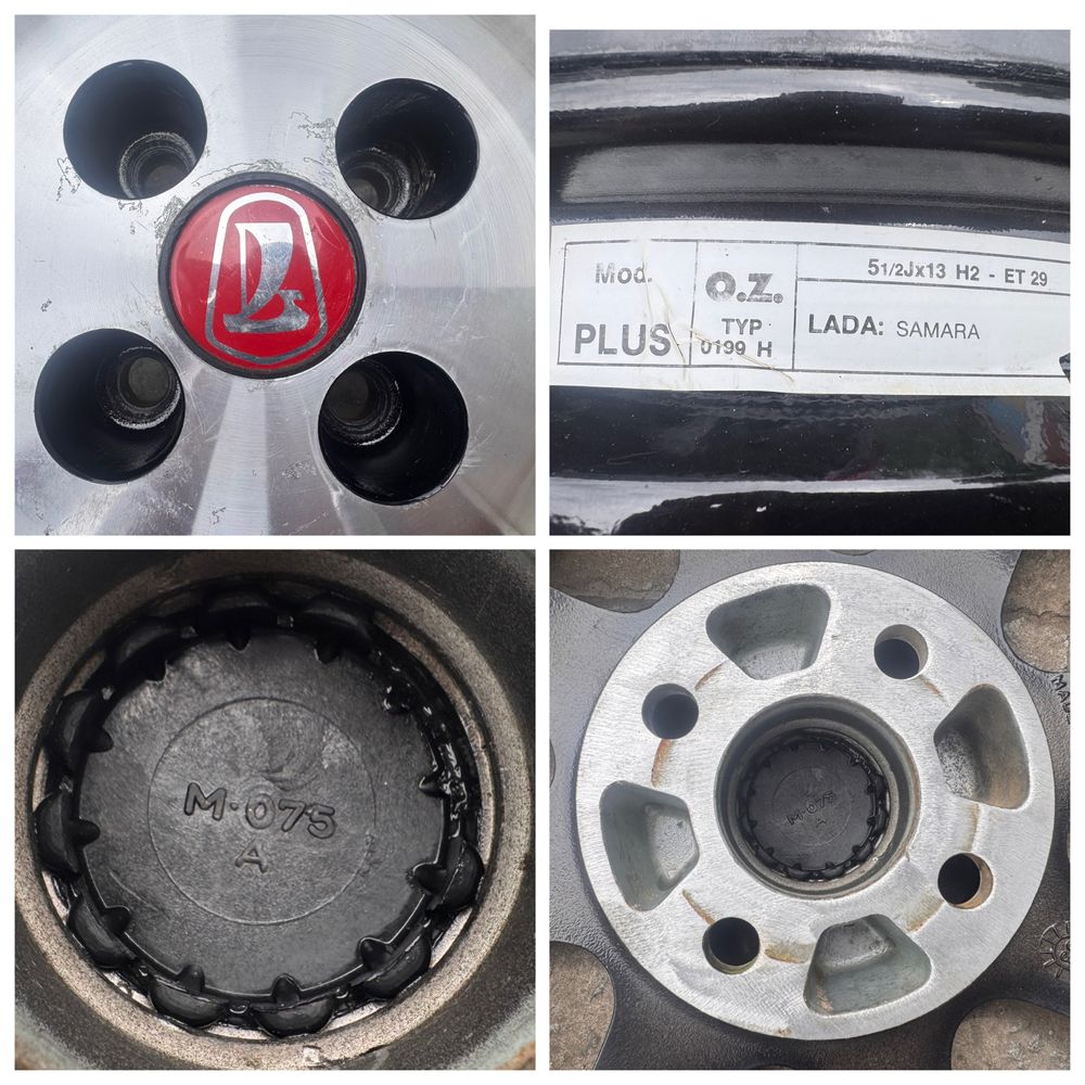 Легкосплавный диск O.Z. r13 4x98 ET-29 KBA42325 на ВАЗ/LADA 1 шт.