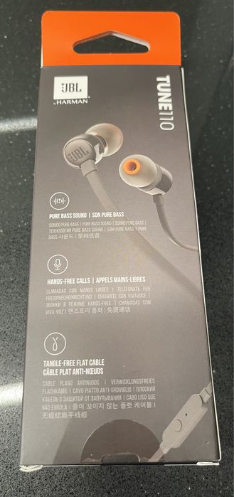 JBL Auriculares T110 Black