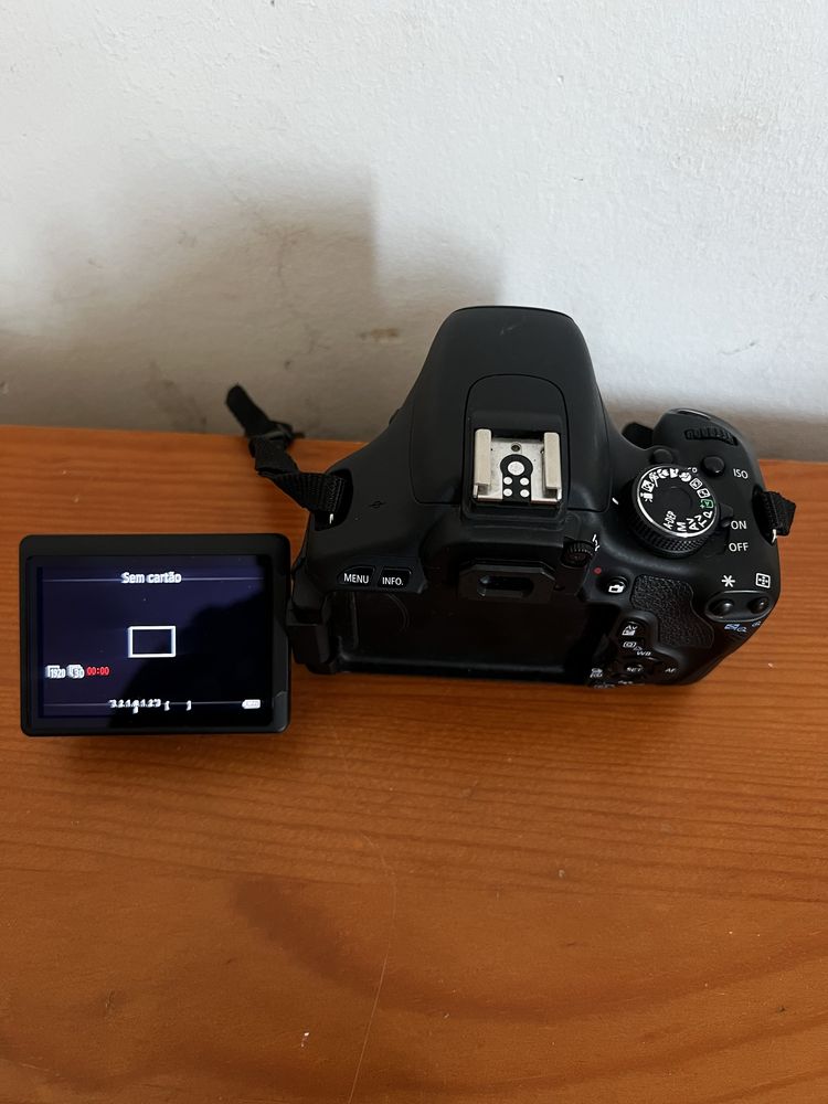 Canon t3i + lente Objetiva CANON