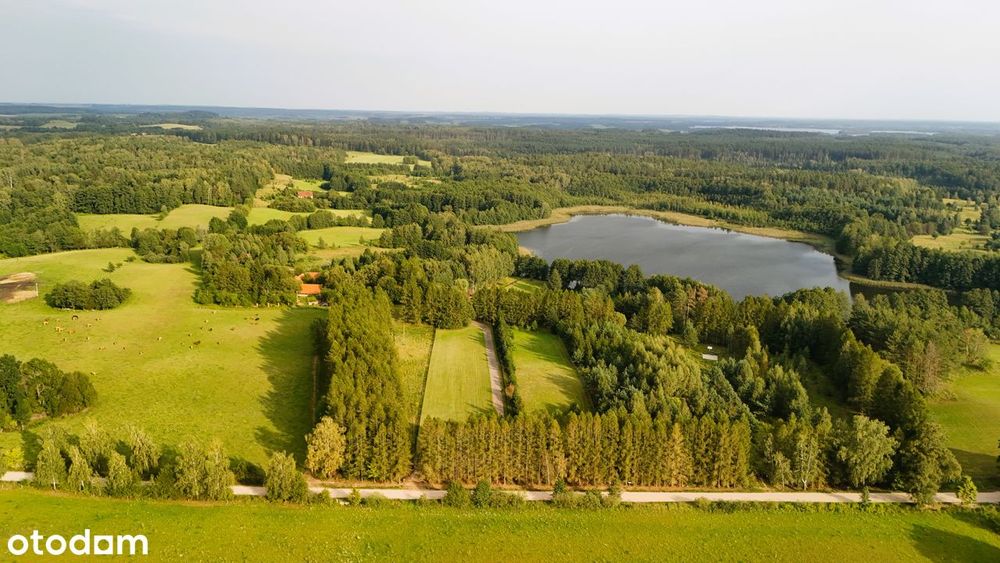 Działka z linią brzegową w miejscowości Bielskie