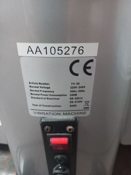 Plataforma vibratória