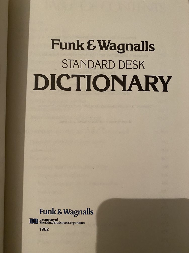 Dictionary standard desk deluxe edition ANG