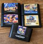 Sega Mega Drive (Genesis): Earthworm Jim, Aladdin, Terminator, Rage