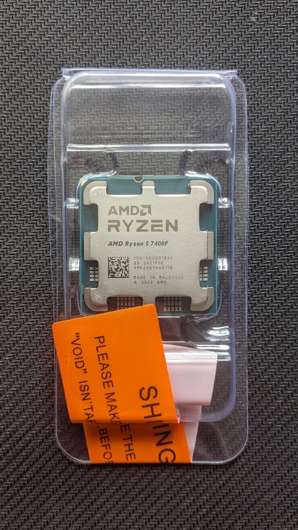 AMD Ryzen 5 7400F(7500F), Процесор, Socket AM5